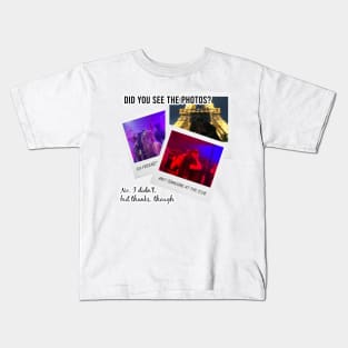 Did you see the photos? | Paris Taylor Swift Midnights album 3AM edition Kids T-Shirt
